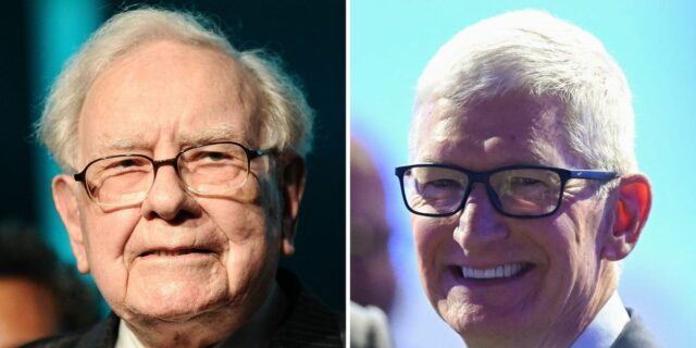 Warren Buffett grita a Tim Cook en un discurso sorpresa en Berkshire Bash

 | Finance,berkshire-hathaway-shareholder-meeting-2026,warren-buffett,berkshire-hathaway,greg-abel,berkshire-hathaway-meeting-2026