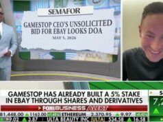 Ryan Cohen es todo sonrisas en su primera entrevista televisiva desde el anuncio viral de CNBC
| Media,Strategy,Tech,gamestop,ryan-cohen,fox,cnbc Ryan Cohen es todo sonrisas en su primera entrevista televisiva desde el anuncio viral de CNBC
| Media,Strategy,Tech,gamestop,ryan-cohen,fox,cnbc