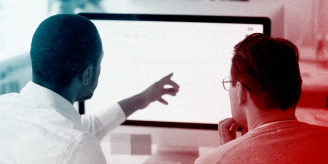 Los gerentes ahora son responsables de obligarte a utilizar la IA

 | Careers,careers,changing-workplace-big-bet,inside-business,ai,middle-managers,tyler-le,bi-illustration