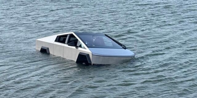 No conduzcas tu Cybertruck a un lago

 | Tech,Transportation,cybertruck,tesla