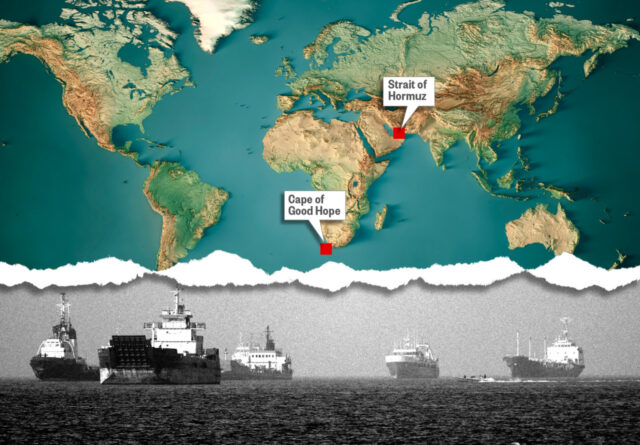 El petróleo crudo recorre un largo camino en todo el mundo mientras los países luchan por tapar el agujero de suministro de Ormuz

 | 