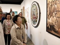 Desde cuadros infantiles hasta “Supermemar”, una serie de obras que llaman la atención de Megawati
| Desde cuadros infantiles hasta “Supermemar”, una serie de obras que llaman la atención de Megawati
|