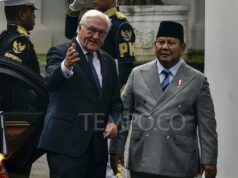 Prabowo invita a Alemania a aumentar las inversiones en Indonesia
| Prabowo invita a Alemania a aumentar las inversiones en Indonesia
|