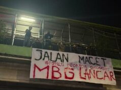 Acción para instalar banners de interfaz de usuario de BEM en Depok, revisión del proyecto MBG
| Acción para instalar banners de interfaz de usuario de BEM en Depok, revisión del proyecto MBG
|