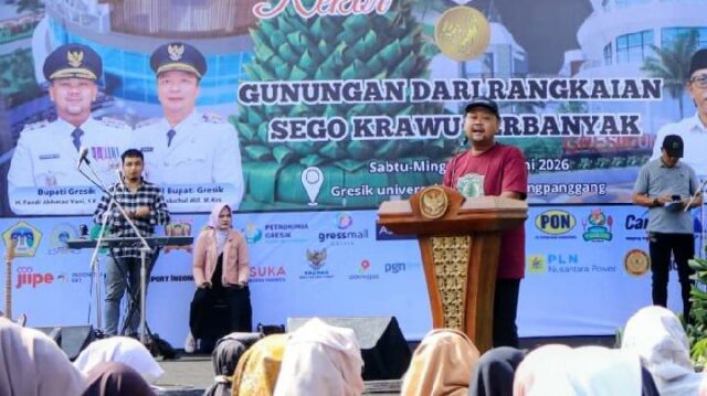 Grabación del récord mundial MURI y el festival del arroz de Krawu fortalece la identidad cultural de Gresik

 | 