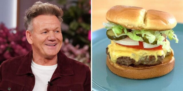Cómo hacer hamburguesas en 10 minutos por Gordon Ramsay y Cómo hacer hamburguesas en 10 minutos por Gordon Ramsay y Guy Fieri
| Food,guy-fieri,gordon-ramsay,burgers,food