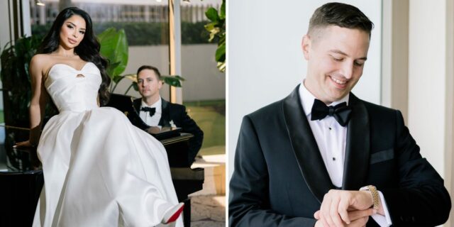 Mujer sorprendió a su marido con un reloj Rolex el día de su boda

 | Retail,weddings,engagement,rolex,watches,engagement-ring,proposal