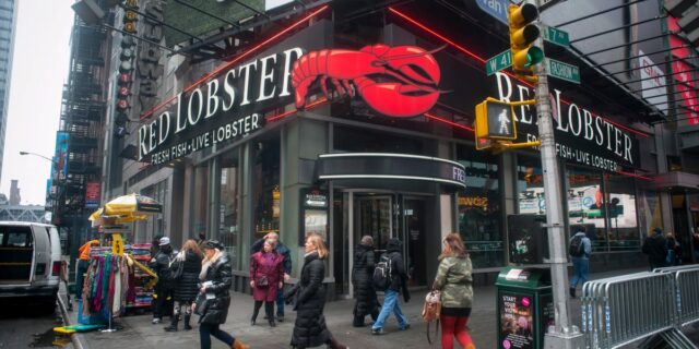 Red Lobster sobrevivió a la quiebra. No podría sobrevivir a Times Square.

 | Food,Retail,chain-restaurant,chain-restaurants,red-lobster,chains