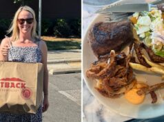 Una familia prueba la oferta de comida familiar Outback por $55; Gran valor para filetes
| Food,Retail,meal-deal,freelancer-le,chain-restaurant,chain-restaurants,steakhouse,outback-steakhouse,outback,dinner Una familia prueba la oferta de comida familiar Outback por $55; Gran valor para filetes
| Food,Retail,meal-deal,freelancer-le,chain-restaurant,chain-restaurants,steakhouse,outback-steakhouse,outback,dinner