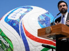 Los revendedores piden precios altos por las asequibles camisetas de la Copa del Mundo de Mamdani
| Retail,Sports,Culture,zohran-mamdani,fifa,world-cup,resellers,fifa-world-cup,affordability,sports Los revendedores piden precios altos por las asequibles camisetas de la Copa del Mundo de Mamdani
| Retail,Sports,Culture,zohran-mamdani,fifa,world-cup,resellers,fifa-world-cup,affordability,sports