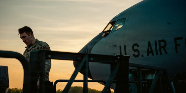 El organismo de control dice que no hay suficientes aviones El organismo de control dice que no hay suficientes aviones cisterna de reabastecimiento de combustible de la Fuerza Aérea para llevar a cabo misiones
| Military & Defense,air-force,refueling-tanker,military-aircraft