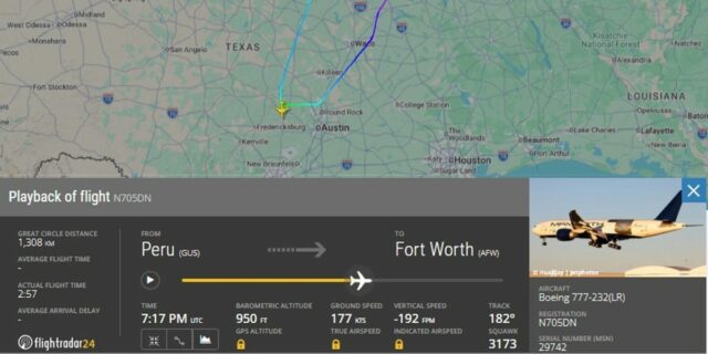 Los pilotos reaccionan ante el truco "imprudente" del Boeing 777 Freighter sobre Texas

 | Transportation,Travel,aircraft-near-miss,aviation,pilots,boeing,air-traffic-control