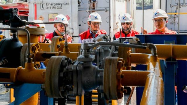 Aceleran la construcción de la estación madre de GNC en Aceleran la construcción de la estación madre de GNC en Muara Enim
|