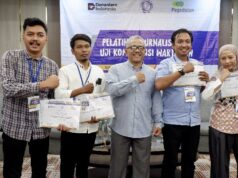 Pegadaian vuelve a celebrar el UKW para cientos de periodistas indonesios
| Pegadaian vuelve a celebrar el UKW para cientos de periodistas indonesios
|