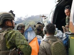 TNI organiza operación en el lugar de rodaje piloto en Yahukimo
| TNI organiza operación en el lugar de rodaje piloto en Yahukimo
|