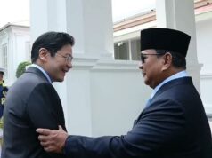 Prabowo recibe al Primer Ministro de Singapur, Lawrence Wong, en el Palacio Merdeka
| Prabowo recibe al Primer Ministro de Singapur, Lawrence Wong, en el Palacio Merdeka
|