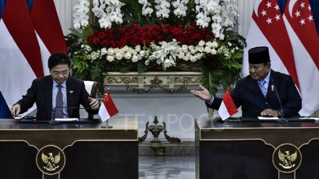 Reúnase con Prabowo y el Primer Ministro de Singapur para Reúnase con Prabowo y el Primer Ministro de Singapur para hablar sobre la escuela secundaria Taruna Nusantara
|