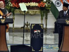 Prabowo y Modi acuerdan construir un puerto para conectar Indonesia e India
| Prabowo y Modi acuerdan construir un puerto para conectar Indonesia e India
|