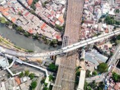 LRT Yakarta Fase 1B Veldrome-Manggarai 100% conectado
| LRT Yakarta Fase 1B Veldrome-Manggarai 100% conectado
|