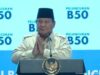 Prabowo: Indonesia es el primer país en implementar biodiesel B50
| Prabowo: Indonesia es el primer país en implementar biodiesel B50
|