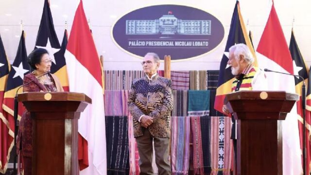 Megawati destaca el espíritu de reconciliación en la conferencia presidencial Megawati destaca el espíritu de reconciliación en la conferencia presidencial en Timor-Leste
|