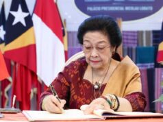 Megawati gana premio en Timor Leste y destaca la amistad entre dos países
| Megawati gana premio en Timor Leste y destaca la amistad entre dos países
|