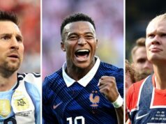 Las superestrellas del Mundial se superan a sí mismas
| Sports,world-cup,soccer,lionel-messi,erling-haaland,fifa,kylian-mbappe,harry-kane,trending-uk Las superestrellas del Mundial se superan a sí mismas
| Sports,world-cup,soccer,lionel-messi,erling-haaland,fifa,kylian-mbappe,harry-kane,trending-uk