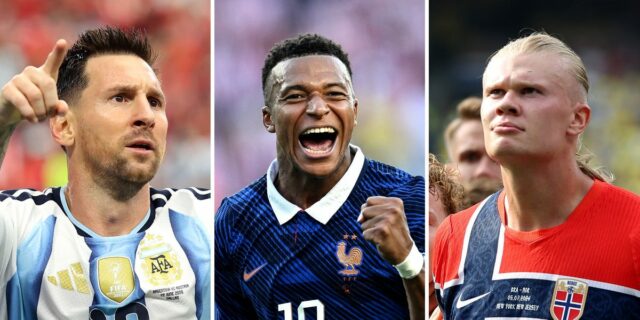 Las superestrellas del Mundial se superan a sí mismas

 | Sports,world-cup,soccer,lionel-messi,erling-haaland,fifa,kylian-mbappe,harry-kane,trending-uk