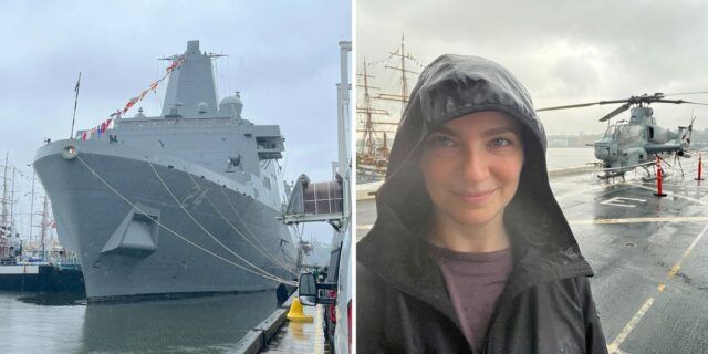 Visité el USS Arlington, un buque de guerra activo en la Armada de los Estados Unidos. Aquí están las fotos que pude tomar.

 | Military & Defense,us-navy-ships,united-states-navy,amphibious-transport-dock